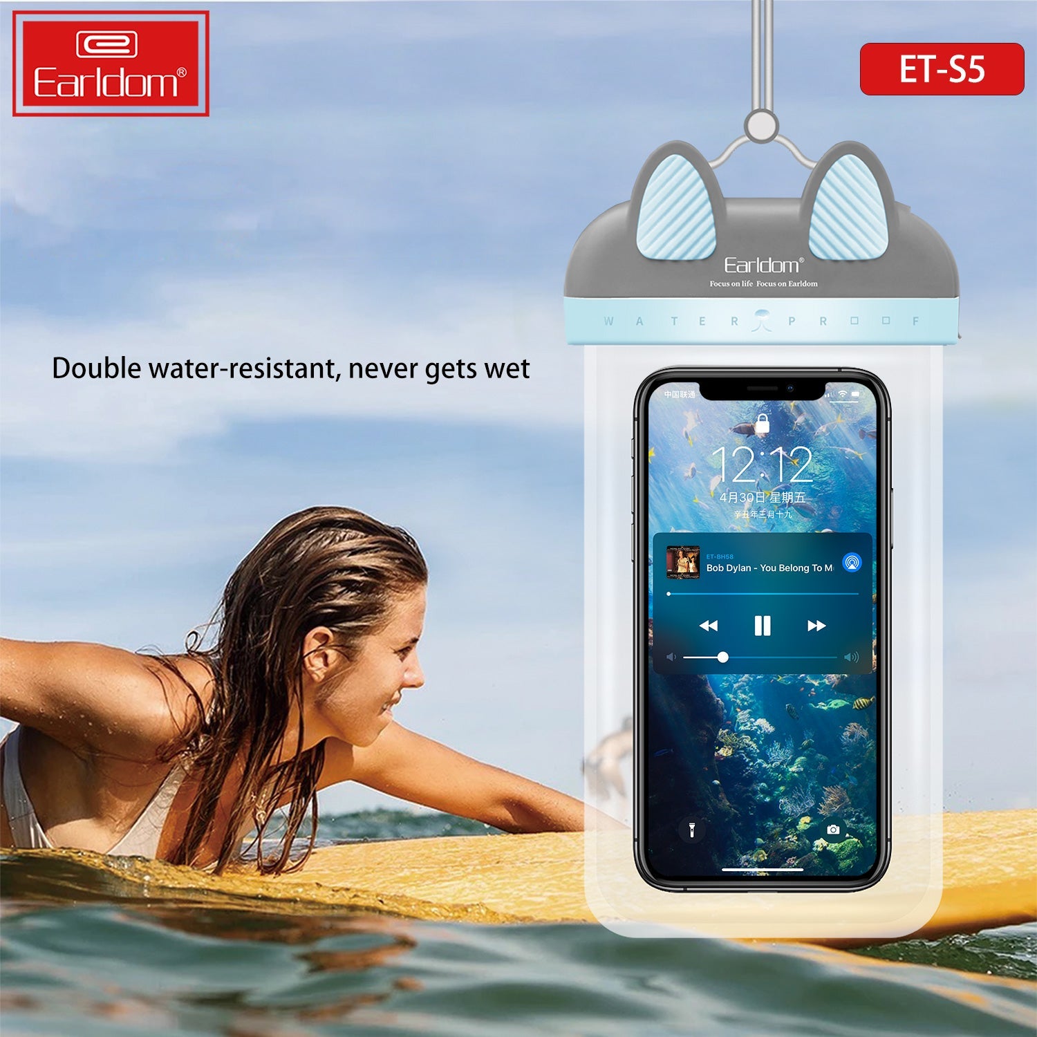 ET-S5 Waterproof bag grey ET-S5 Waterproof bag grey
